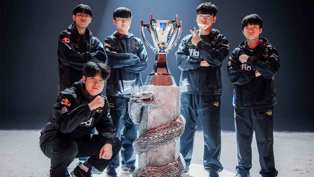 t1 league of legends esports games