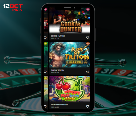 12BET India App casino slots