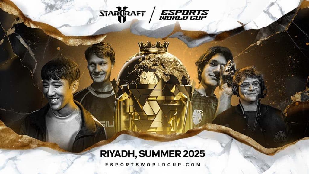 12BET Sports Covers StarCraft II at the 2025 Esports World Cup